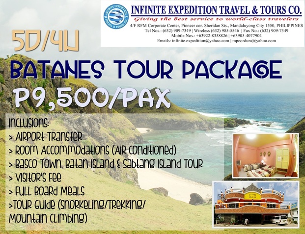 hotels in batanes with tour package